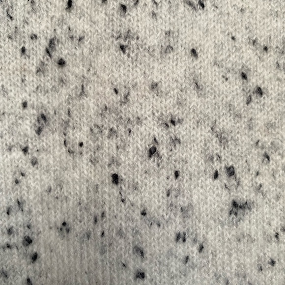 Zara Black Speckled Light Gray Sweater Knit pants Women’s, stretch - Picture 3 of 10